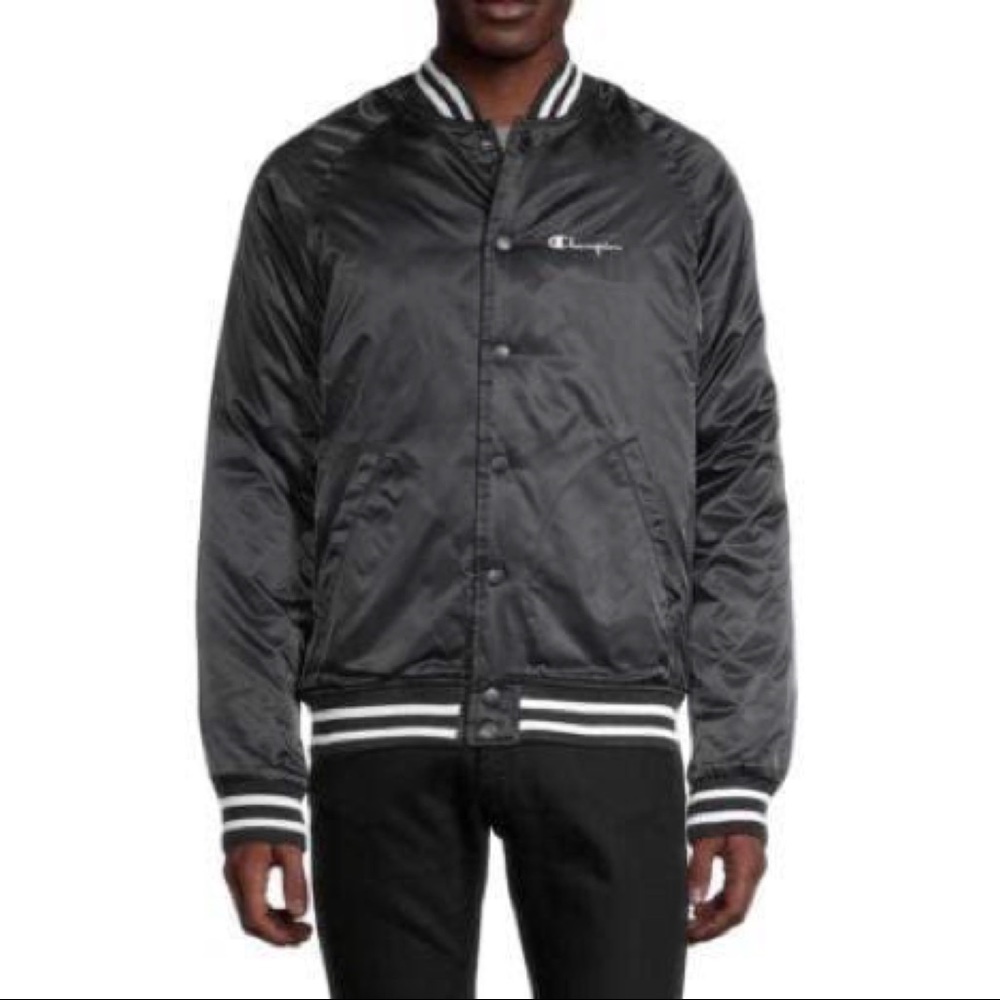 NWT Champion Snap-Front Bomber Jacket